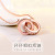 Necklace Women's Japanese and Korean-Style Double Ring Rose Gold Clavicle Chain Short and Simple Color Gold Authentic Mori Style Student