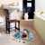 Cartoon Shark 3D Wall Stickers Children's Room Bathroom Floor Decoration Removable Wall Stickers