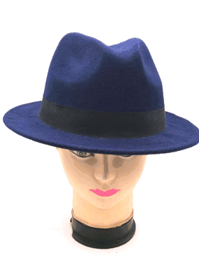 Korean autumn/winter top hat autumn/winter day imitation woollen basin hat British vintage felt hat
