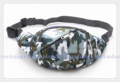 Camouflage Fanny pack quality men's bag sports leisure bag small baotou outsourcing factory shop spot