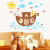 Children's Room Kindergarten Decorative Wall Stickers Removable Wall Stickers Wholesale Animal Boat Elephant Deer Monkey