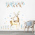 Wall Stickers Factory Direct Supply Bedroom Background Wall Decoration Stickers Removable Glass Paster Love Sika Deer