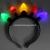 ZD Factory Direct Sales Foreign Trade Popular Style Light Bulb Headband Halloween Christmas Luminous Headband
