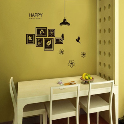 European romantic wall sticker sitting room background decoration wall paste photo frame paste photo wall paste