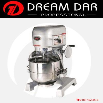 Flour-Mixing Machine Two-Speed Double-Action Dough Maker Flour-Mixing Machine Equipped with a Stirrer and a Powder Machine