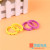 Boxed candy colored wave point hair band towel ring elastic hair band rubber band