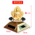 Solar energy rolf car pendant double-sided thousand hand avalokitesvara alloy god of wealth Buddha to smile car pendant to ensure safety