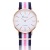 Fashionable nylon with watch student lovers contracted ultra-thin watch Geneva men's and women's watches wholesale