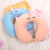 Creative new memory cotton u-shaped pillow kickback travel convenience u-shaped pillow cute angel horse pillow wholesale