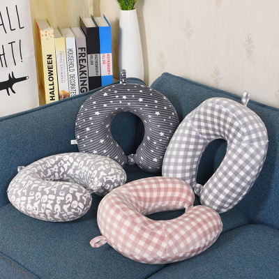 The Creative u-shaped pillow four-sided elastic memory cotton neck pillow car travel sleeping pillow u-shaped portable pillow manufacturers wholesale