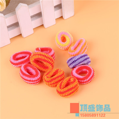 Manufacturers direct sales bags  high elastic seamless headrope hair ring hair accessories headwear gifts wholesale