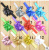 Foreign trade shop sources of children 's hair ornaments large embroidery sequins bowknot dovetail with 12 colors spot