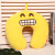 New creative funny expression u-shaped pillow personality travel baby neck pillow pearl cotton manufacturers wholesale