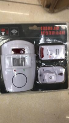 New dual remote infrared alarm, safety protection home safety alarm