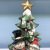 Christmas presents from Santa Claus snowman Christmas tree decorations pottery and crafts decorations with towns