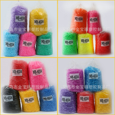 4024 in the children's monochrome full color color color department environmental protection Korea cute hair rubber band wholesale