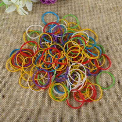 Custom color rubber band rubber band rubber band hair rubber band manufacturers wholesale