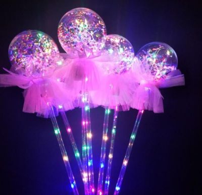 New luminous fairy wand LED shake fast hand hot style magic wand lollipop magic wand