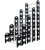 Multifunctional simple combination shoe rack, DSW-109 ten - layer shoe rack