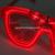 ZD Christmas Halloween Factory Direct Sales Foreign Trade Popular Style Luminescent Light Luminous Glasses Luminescent Light Luminous Glasses
