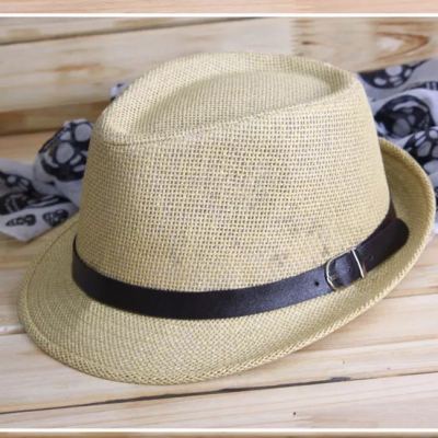 Sun hat sai black hat straw hat Sir Hat grass man summer Korean version of the tide