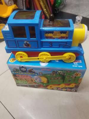 New fancy Thomas electric children's music universal toy car