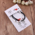 Ten Yuan Store Jewelry Necklace Bracelet Couple Titanium Steel Leather Rope Bullet Cross Middle School Student