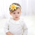 New children's headband sequins sunflower baby hair accessories cute popular girls headwear manufacturers wholesale