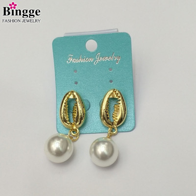 2019 new style sea breeze earring lovely small crab pincers earring pin match pearl earring pendant personality earring