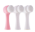 Double-Sided Face Brush Soft Bristles Silicone Facial Cleansing Instrument Household Manual Facial Brush Face Wash Gadget Deep Pore Cleaning