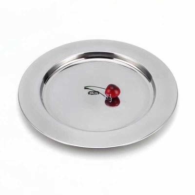 Multi - specification stainless steel dinner plate barbecue plate surface plate