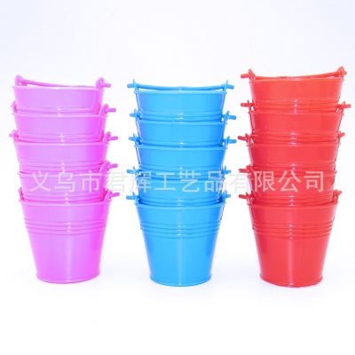 Educational Toy Material Safety 10g Hot Summer Beach bucket Plastic Toy bucket