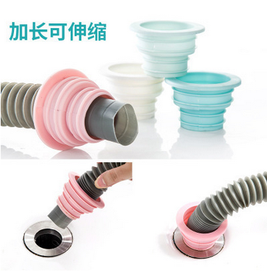 Sewer Pipe Deodorant Silicone Gasket Bathroom New Material Plastic Floor Drain Insect-Proof Sealing Plug