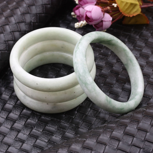 boutique supply natural stone bracelet gold silk jade bracelet emerald green dongling jade bracelet xinjiang jade