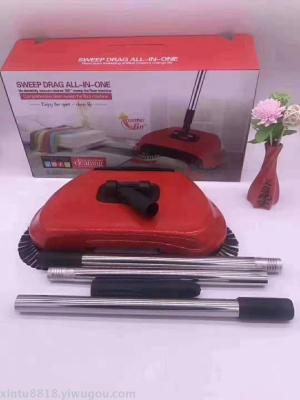 Household Sweeper Lazy Broom Creative Hand-Push Vacuum Sweeper Premium Gifts Stall Supply