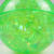 Super Cool Large Flash Ribbon Bouncing Ball 10cm Jumping Crystal Elastic Ball Five Yuan Children's Stall Toy