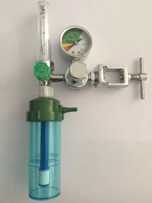 Oxygen meter Oxygen inhaler buoy type (connecting cylinder) gas flowmeter pressure reducer buoy
