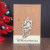 Carved wood Christmas CARDS business greeting CARDS for Christmas