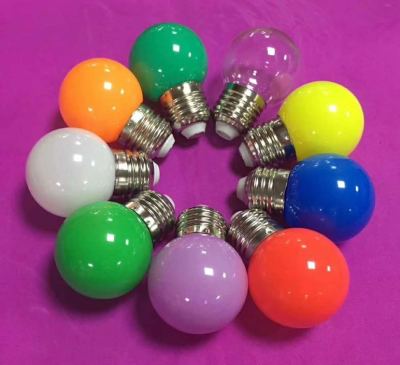 LED holiday small color bulbs decorative bulbs LED bulbs color bulbs
