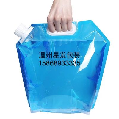 Outdoor Disposable Water Bag 5L 10L 3L Grocery Bag Combination Bag Plastic Bag PVC OPP CPP