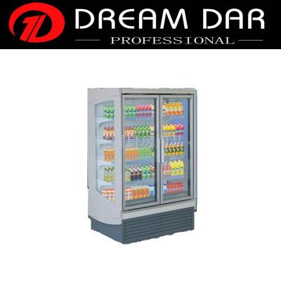 Vertical Supermarket Freezer Wind Screen Counter Freezer (Can Be Customized Size)
