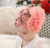 Korean female baby hair band infant headwear lace big flower hair net little princess hair accessories manufacturers wholesale