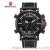 NAVIFORCE lingxiang 9135 watch quartz electronic watch waterproof belt men 's watch sports watch