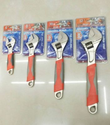 Adjustable wrench for hardware tools