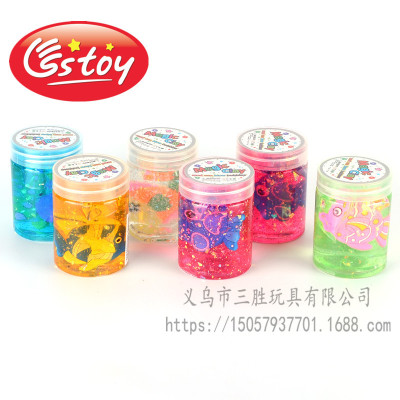 Manufacturers wholesale crystal mud exported to the United States DIY handmade clay children's toys