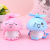 New super high appearance level girl heart full mushroom handheld fan lightweight pocket mini pocket silent small fan