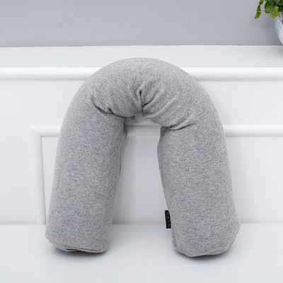 2018 new travel pillow U-shaped neck down cotton comfort-soft cervical spine protection manufacturers wholesale