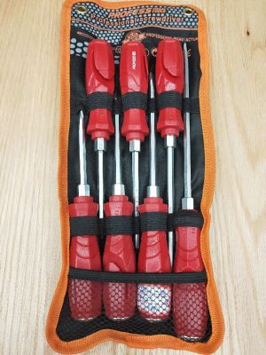 Hardware tool set with screwdriver