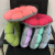 U-pillow Office Airplane travel candy colored foam particle seat cushion nap Drive folding neck wholesale
