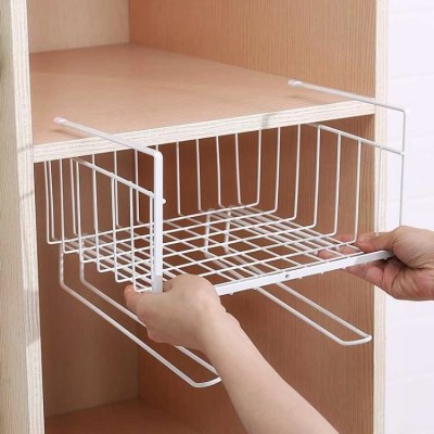 Mail box storage rack layering shelving cabinet partition lower hanging rack lower hanging basket shelf finishing rack